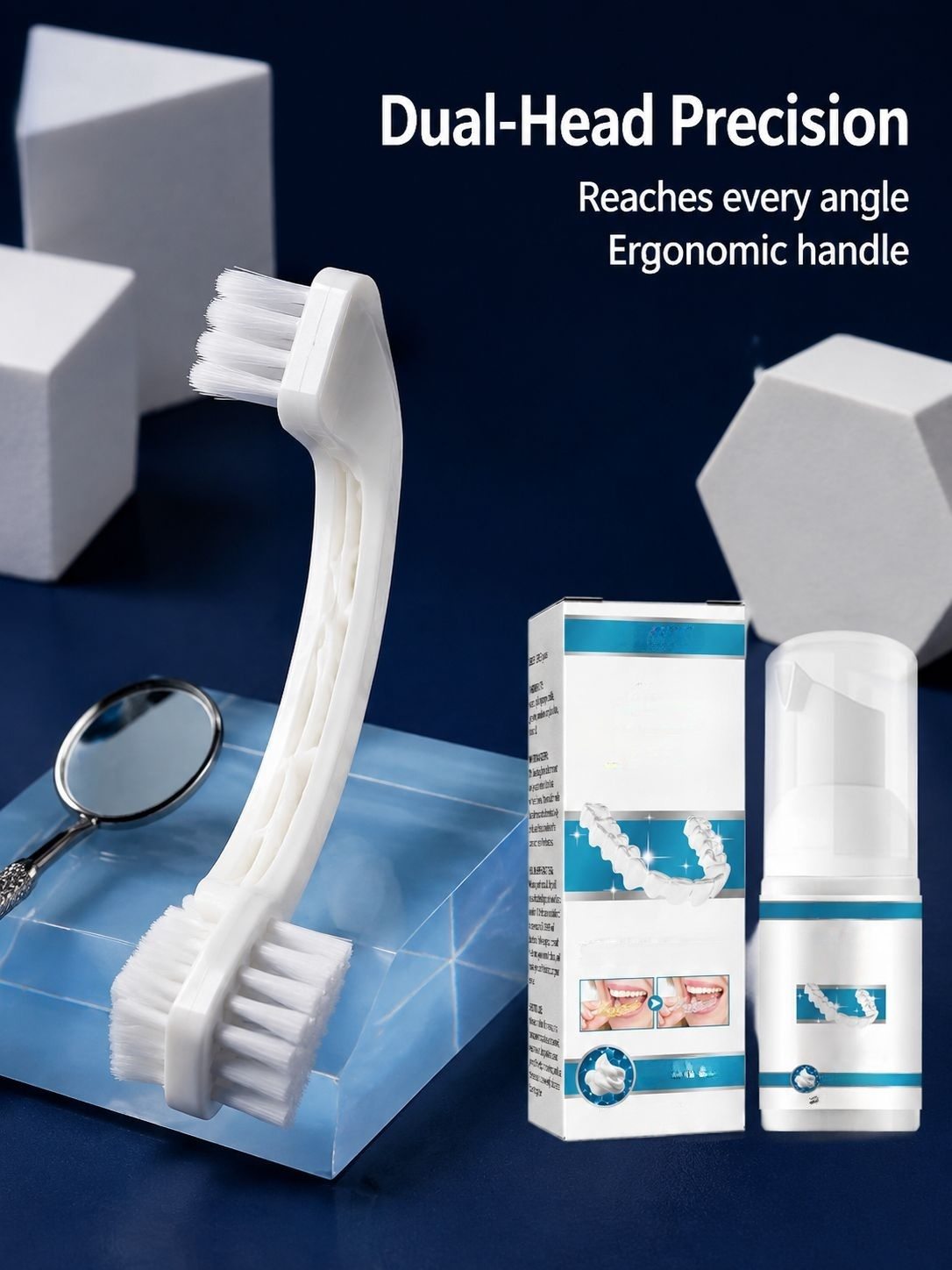 EELHOE Denture Care Kit Complete Oral Cleaning Solution