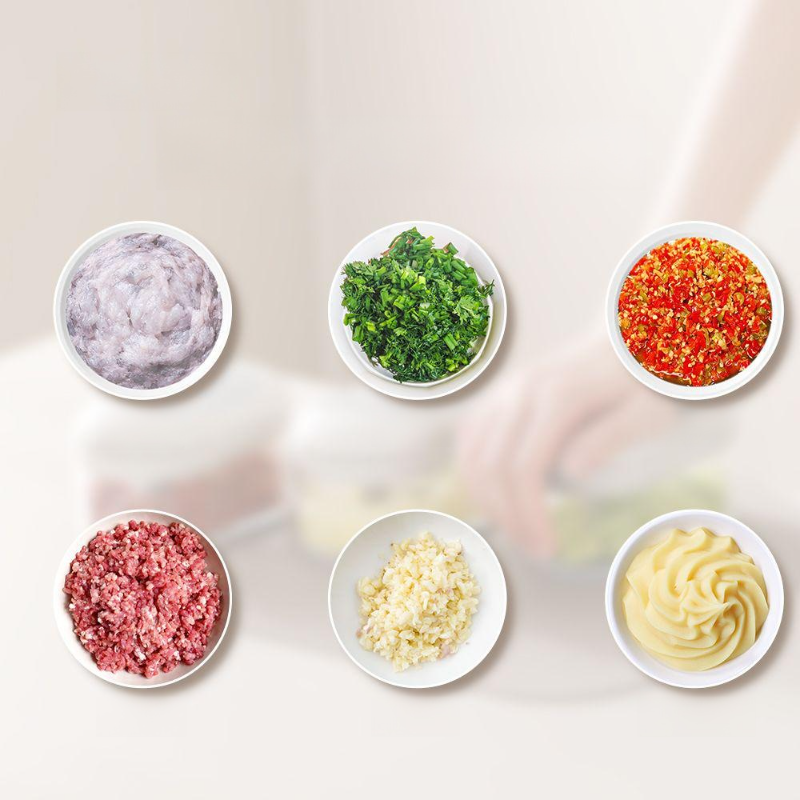 Multi-functional manual garlic mincer