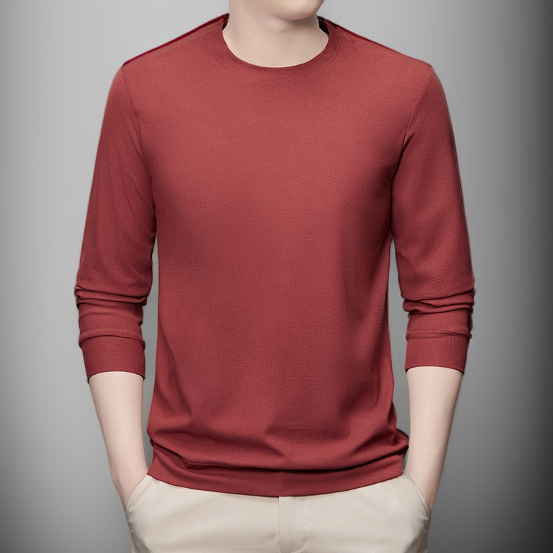 남성 긴팔 이너 레깅스 순색 티셔츠