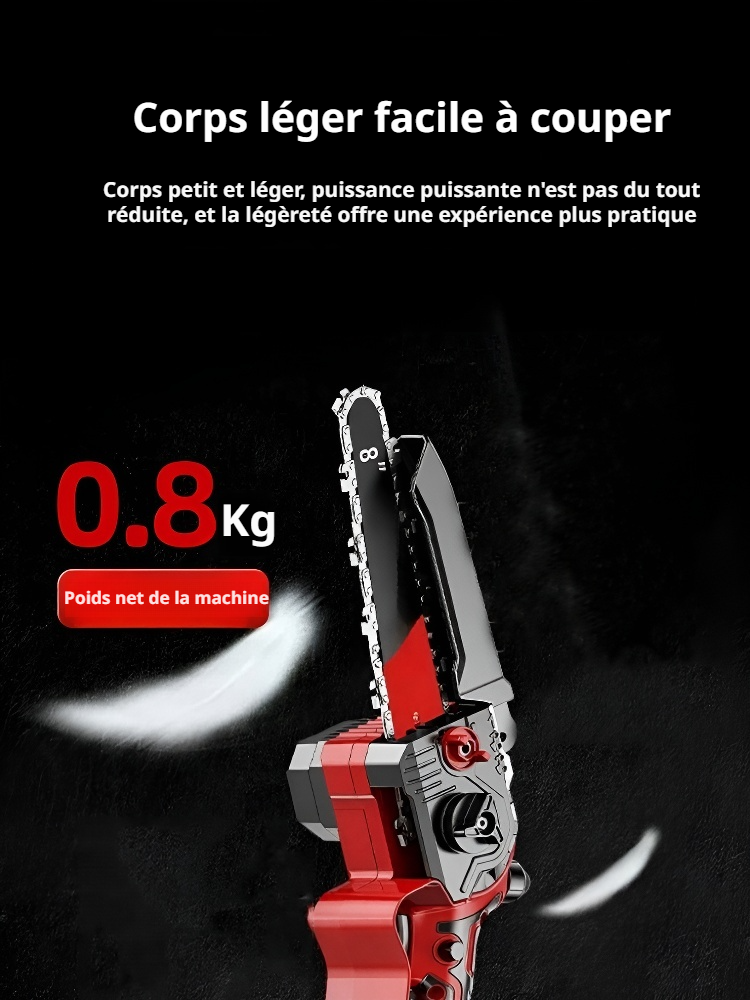  Tronçonneuse sans fil portable – Outil ultime pour l’abattage du bois