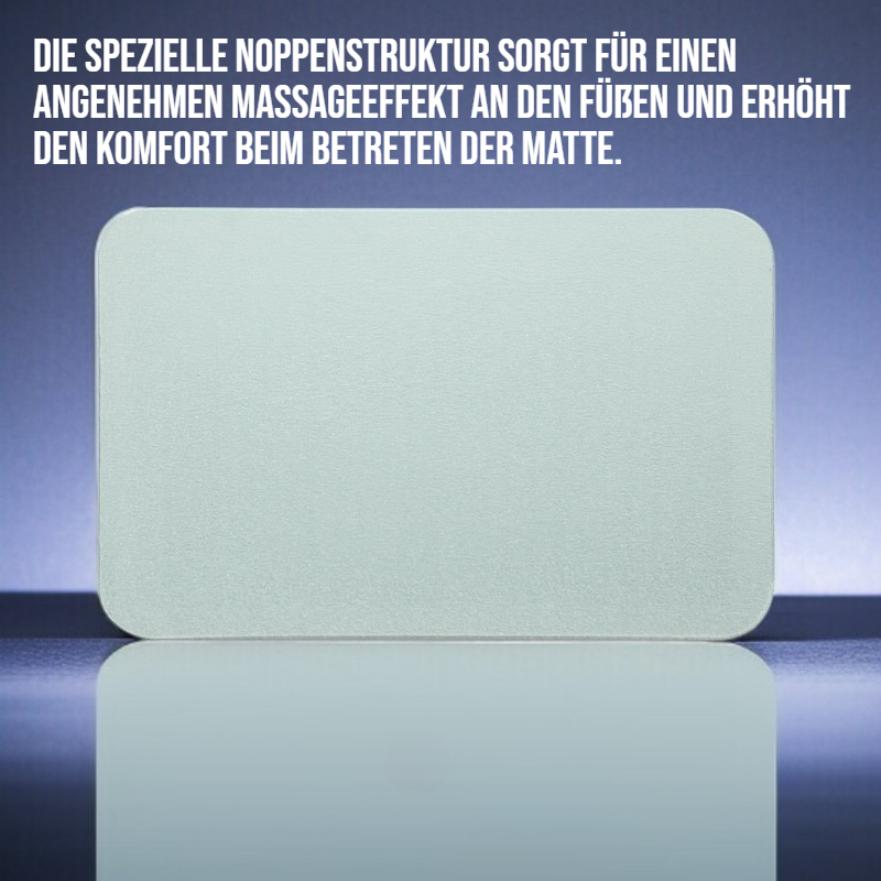 Anti-Rutsch Silikonmatte als Duschvorleger