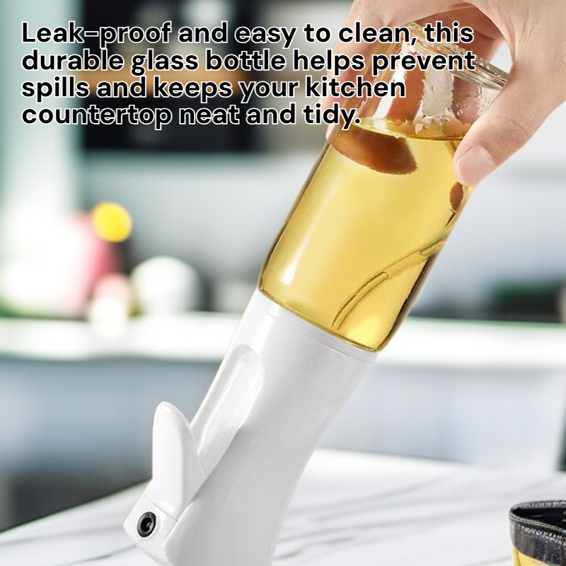 Kitchen Glass Oil Dispenser Spray Bottle Leak-proof Oil Bottle
