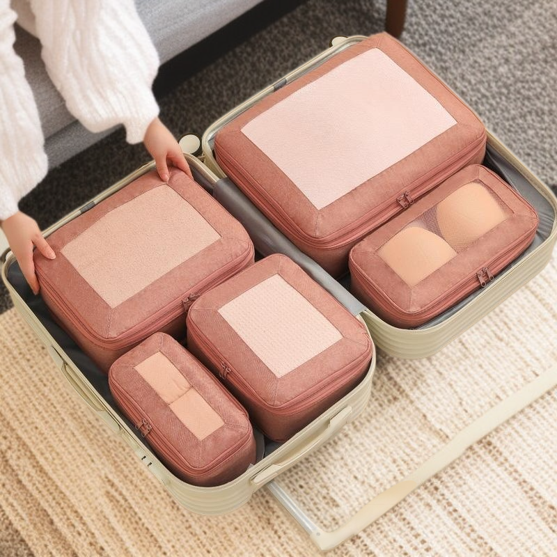 حقيبة تخزين السفر كبيرة السعة قابلة للضغط لتوضيب الأمتعة