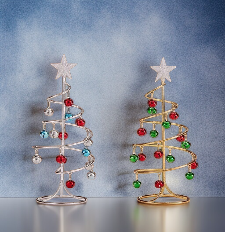 크리스마스 분위기를 연출하는 독특한 트리 소품