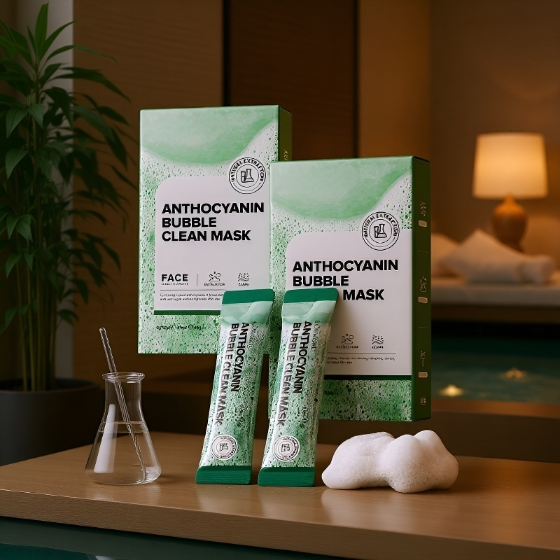 قناع الفقاعات لتنظيف المسام وإزالة الجلد الميت