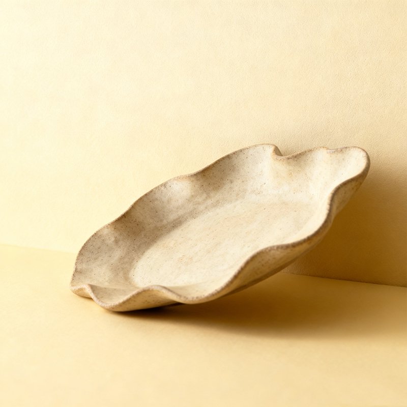 クリエイティブ変形レース縁皿セット（4点セット）