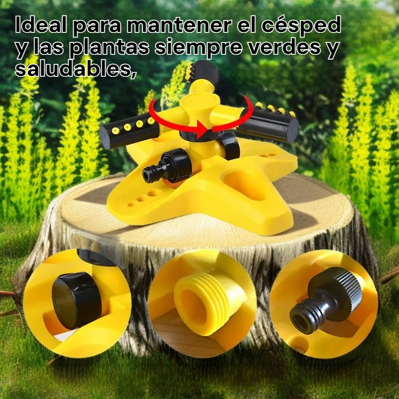 Aspersor Automático de 360 Grados para Jardines de Villa