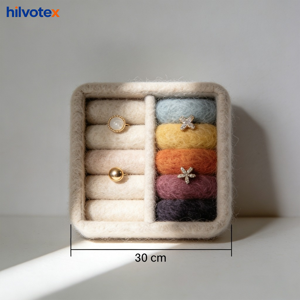 Travel-friendly earring storage case