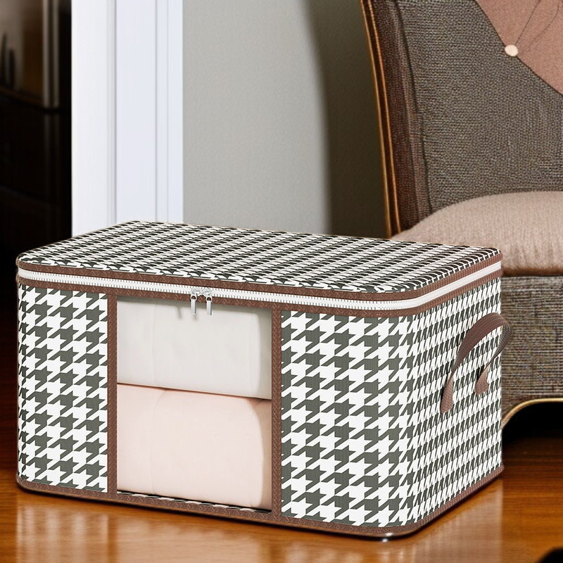 가정용 초대형 의류 정리 가방 면 이불 가방 수납함 방습 방진 수납 가방 전용 수납 이사 초대형 수납함