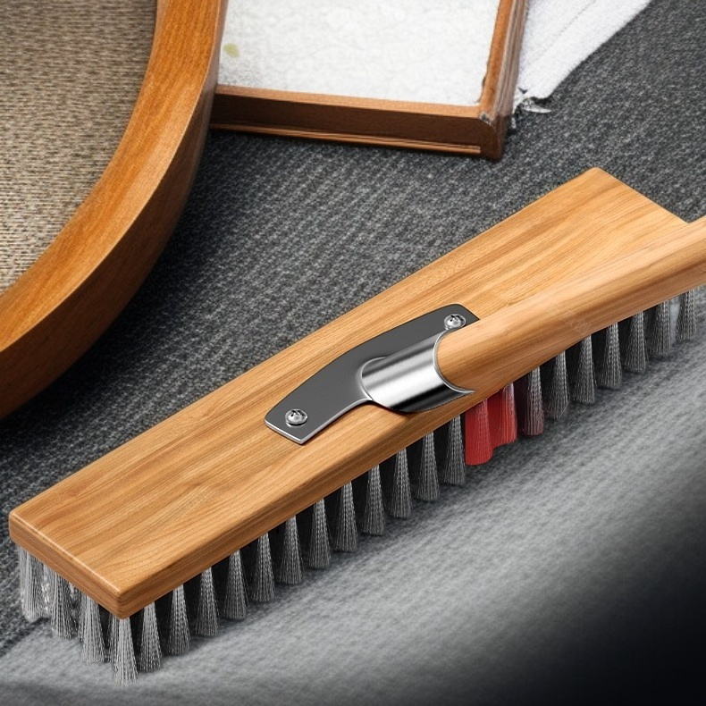 스테인리스 철사 대형 바닥 청소 브러시