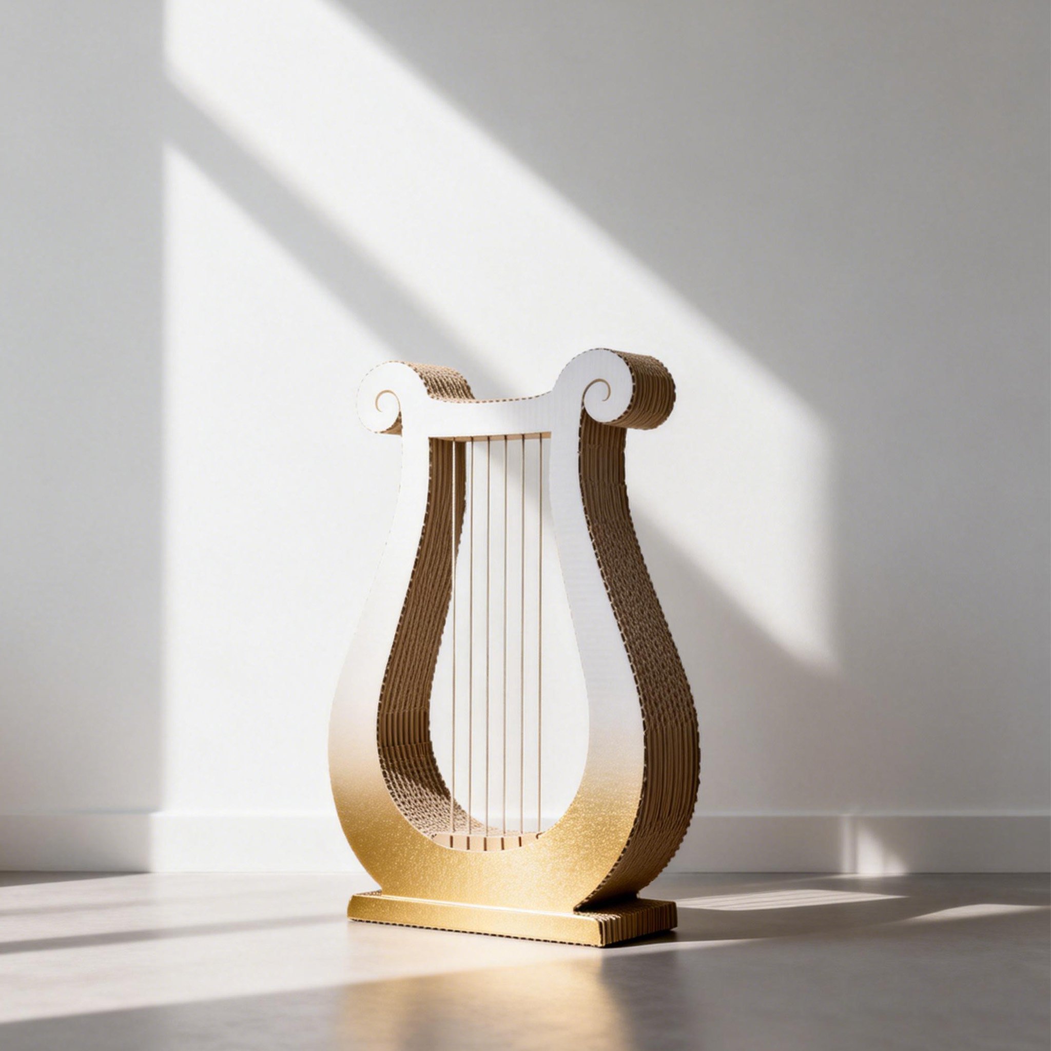 Παιχνίδι γρατσουνίσματος για γάτες σε μοντέρνο σχέδιο