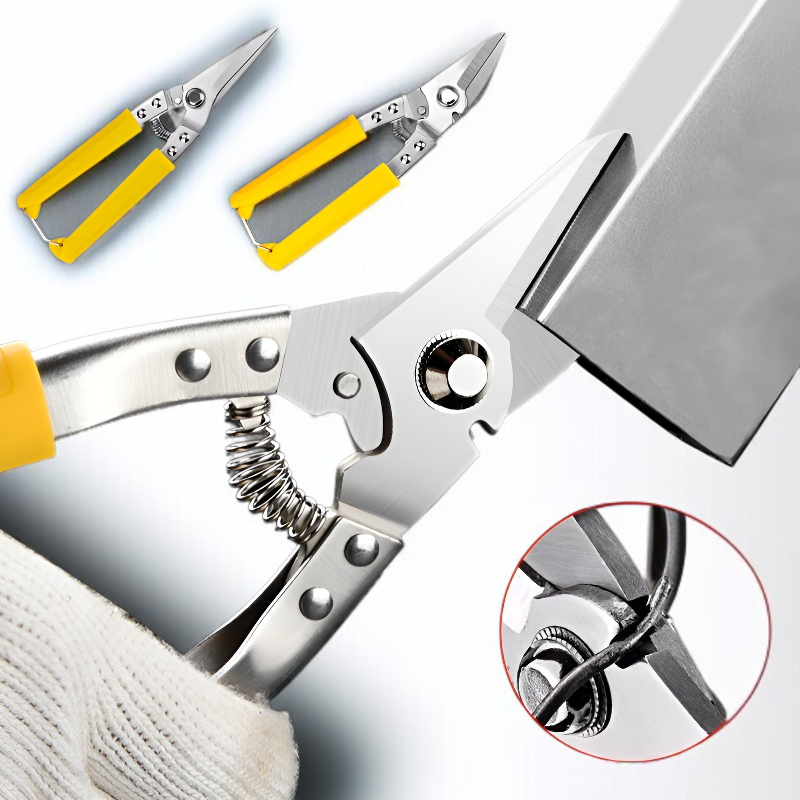 다용도 전자가위 와이어 홈 철가위 공업용 강력가위 알루미늄 버클판 와이어 홈 전기가위