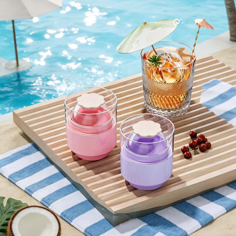 按壓脫模矽膠冰格