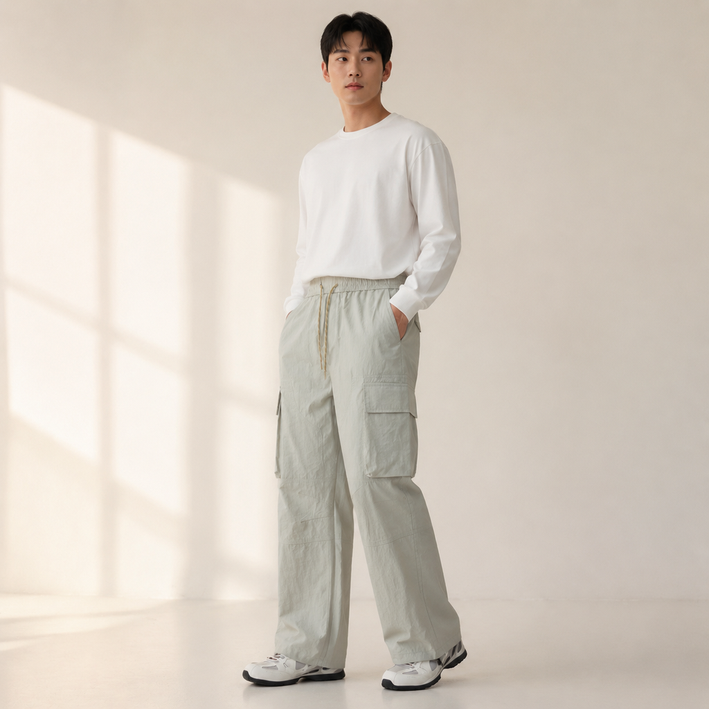 멀티포켓 남성 스포츠 캐주얼 팬츠