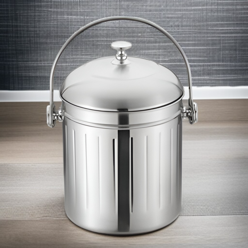 ステンレス製ゴミ箱