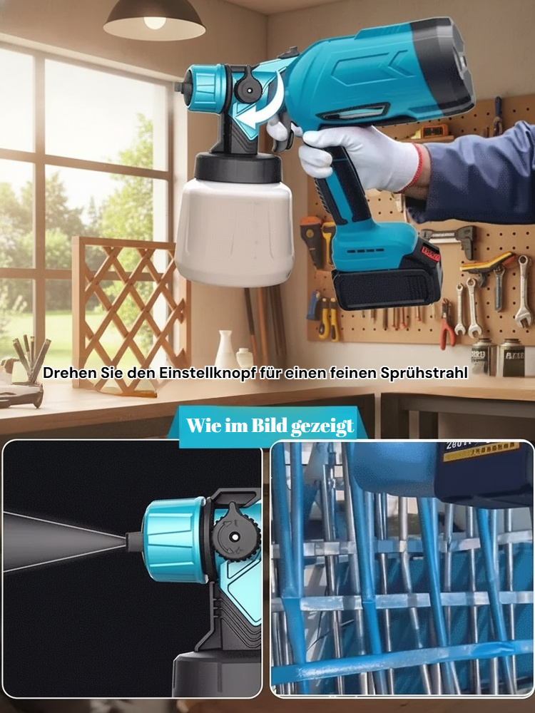 Kabellose elektrische Farbspritzmaschine