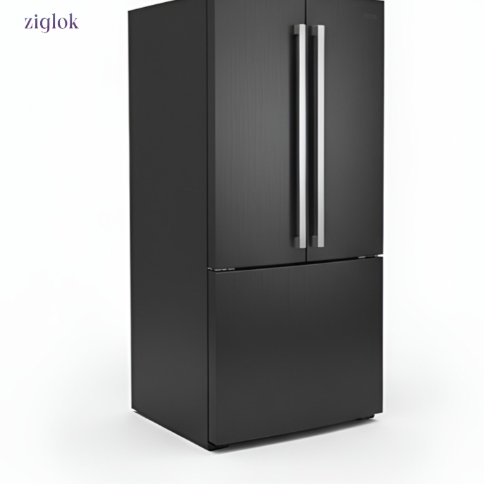 프랑스식 멀티도어 1단 초박형 가정용 공랭식 무동결 냉장고