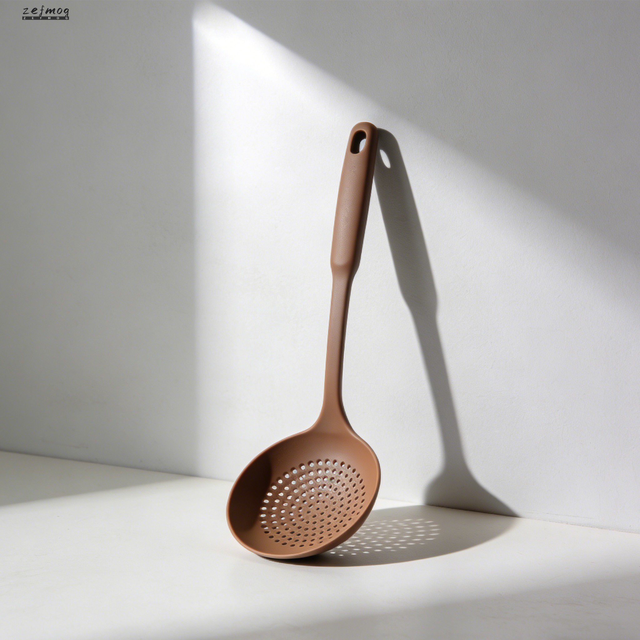 キッチン用穴あきスプーン10本セットの全体画像