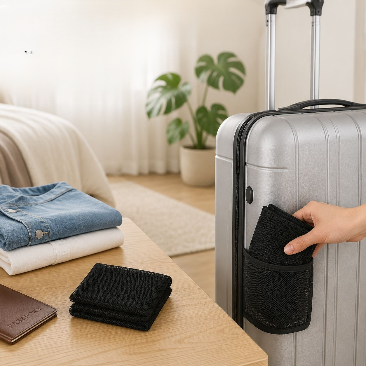 Spacious Multi-functional Beach Bag Holding Towels and Accessories