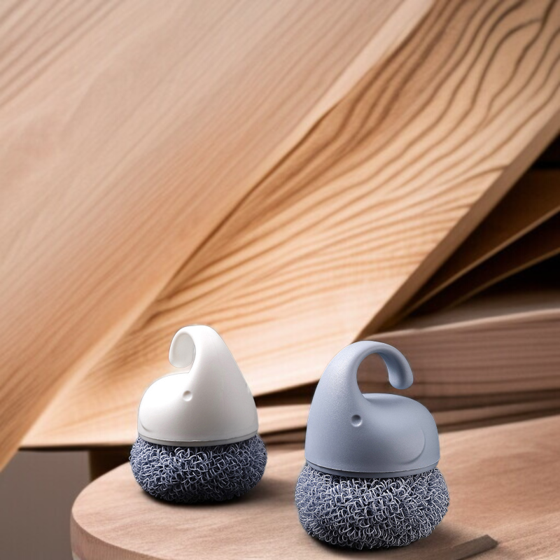 シルクフリーの家庭用クリーニングブラシ 短柄短刷 クリーニングボール 家庭用キッチンポットブラシ 食器洗いブラシ