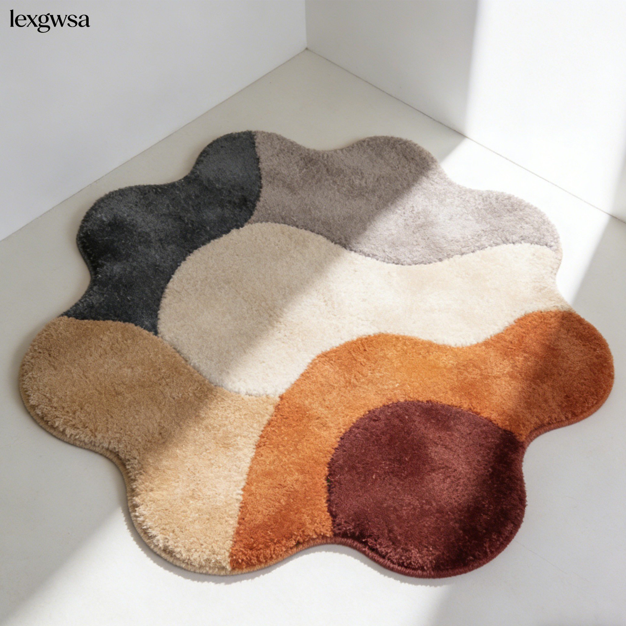 พรมห้องนั่งเล่นสไตล์มินิมอล