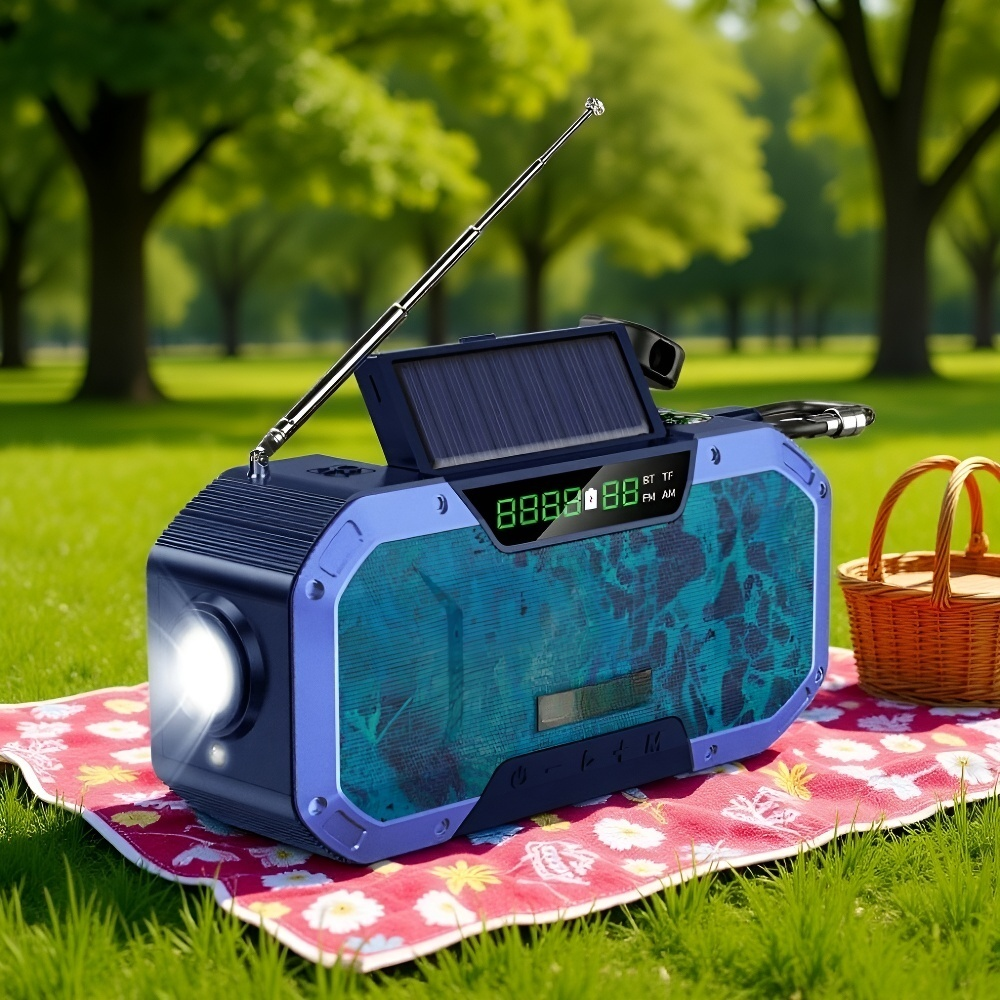 Radio d'urgence multifonction extérieure