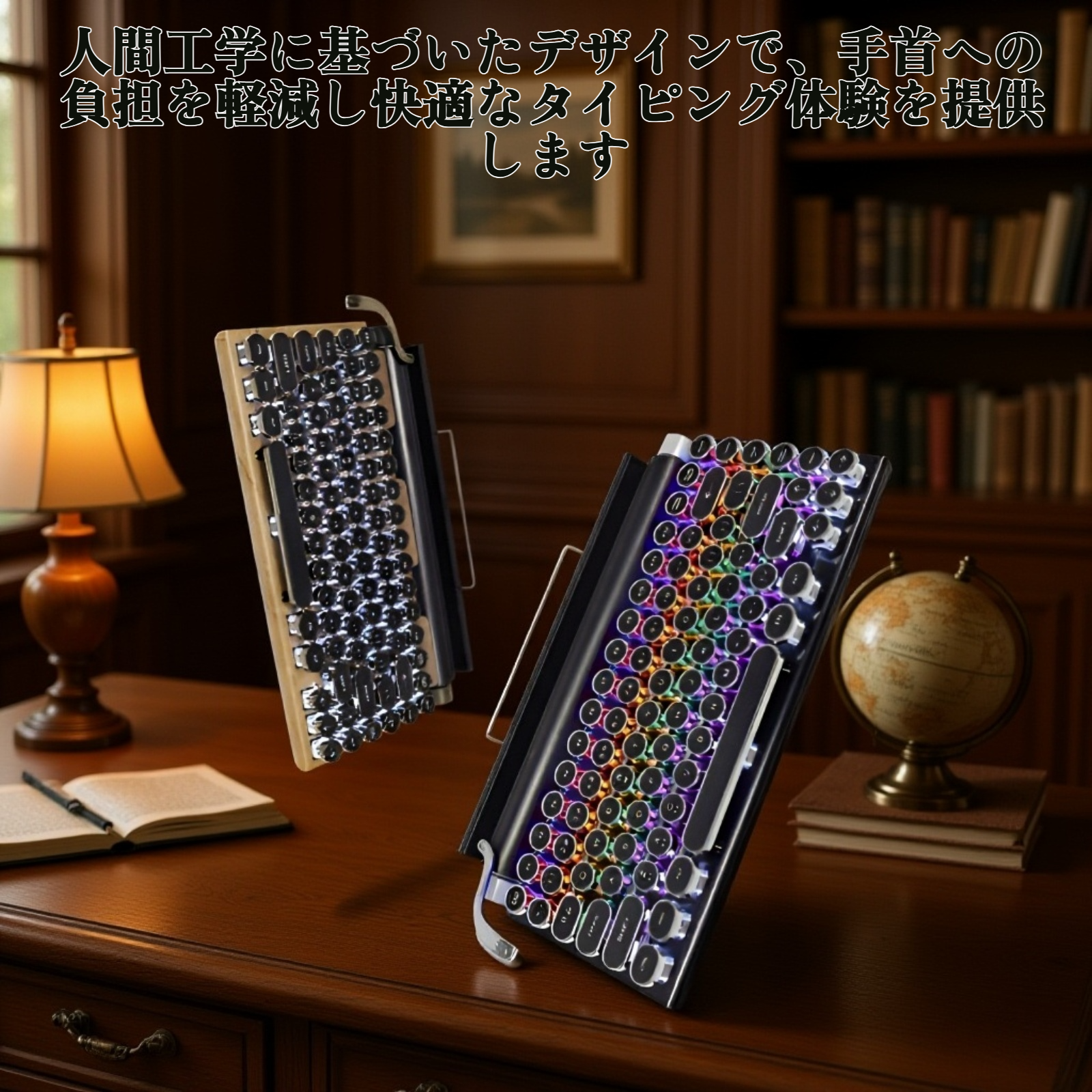 高性能メカニカルキーボードの全体画像
