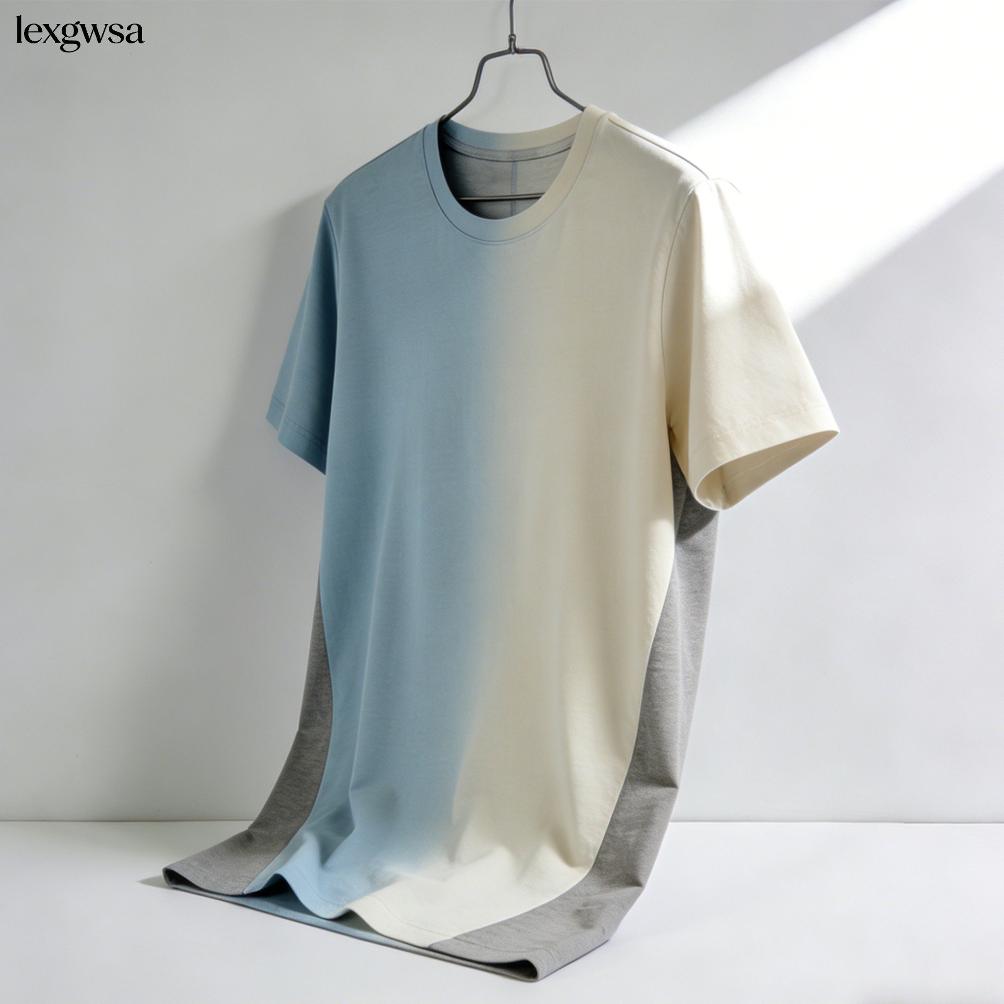 เสื้อยืดผ้าฝ้ายแท้ สีขาว ระบายอากาศดี