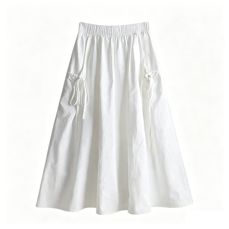 High Waist Bias Sheer Mesh Midi Skirt