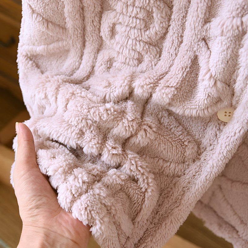 長毛絨睡袍