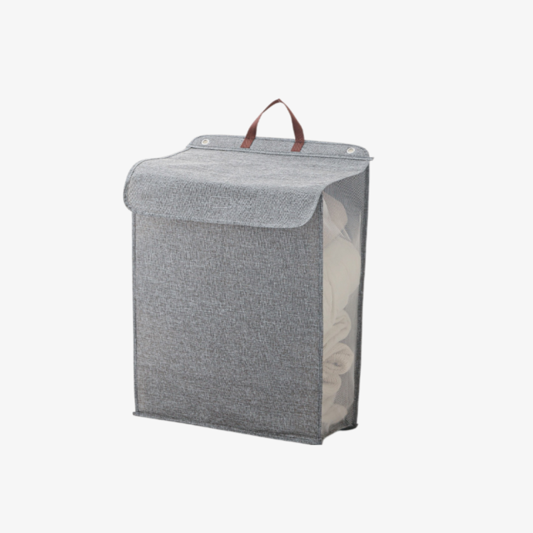 비주얼 대용량 접이식 세탁 바구니 다용도 가정용 더러운 옷 바구니 벽걸이 접이식 수납 바구니