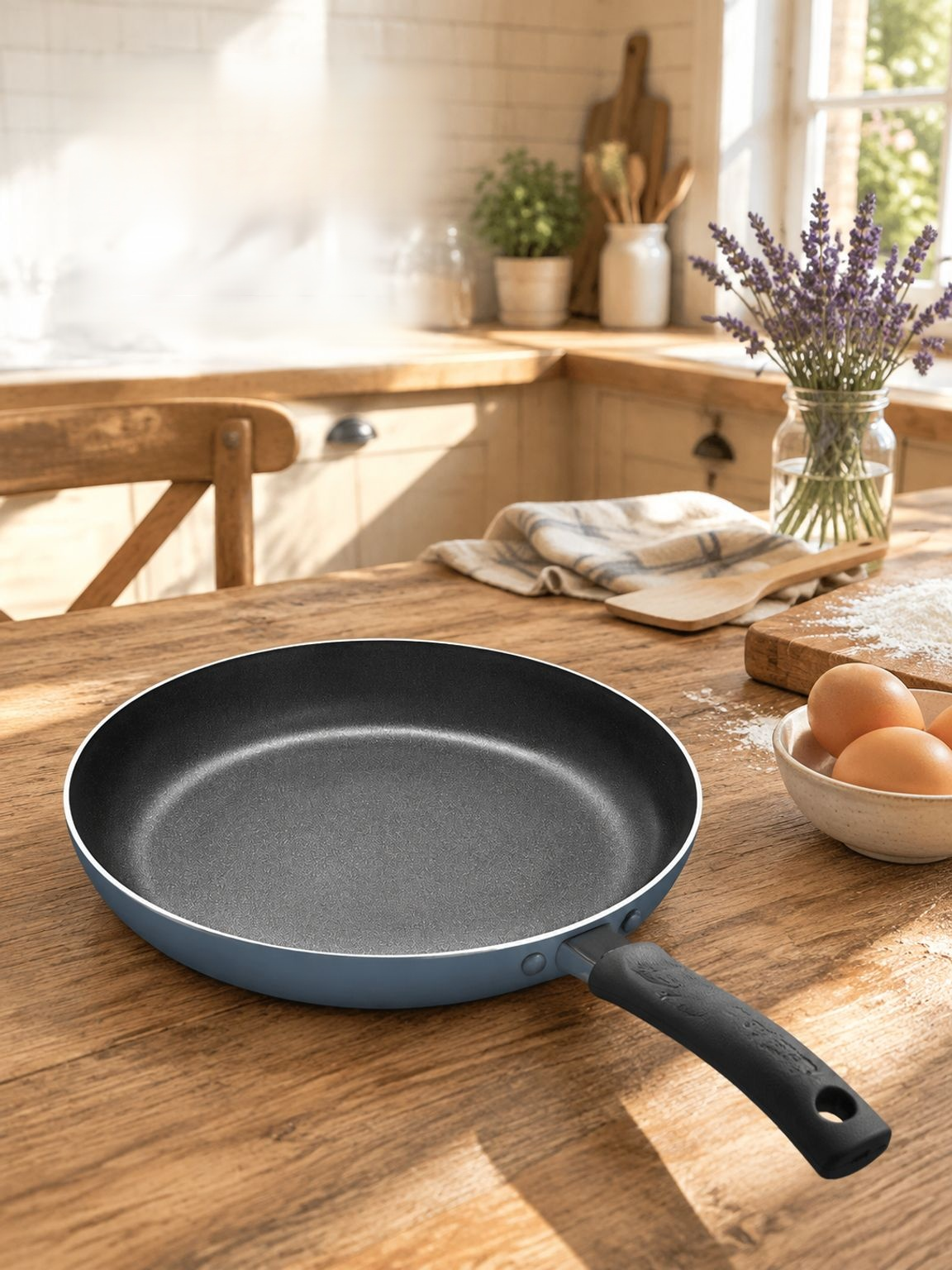 Poêle à frire antiadhésive Supor pour crêpes et œufs compatible induction