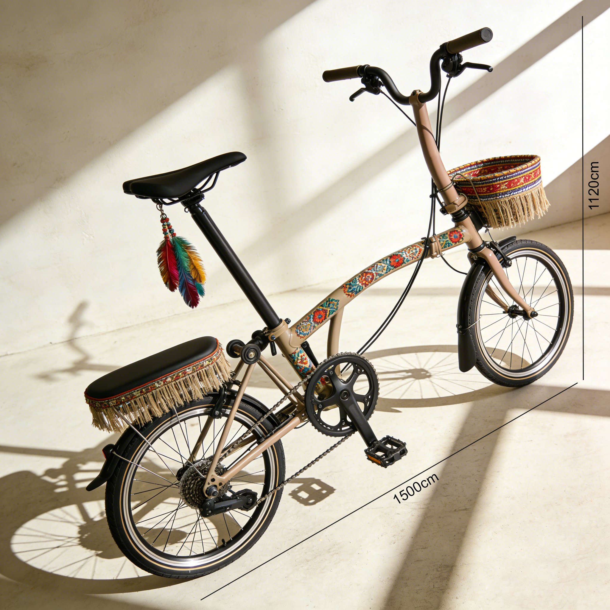 도심 출퇴근용 접이식 자전거