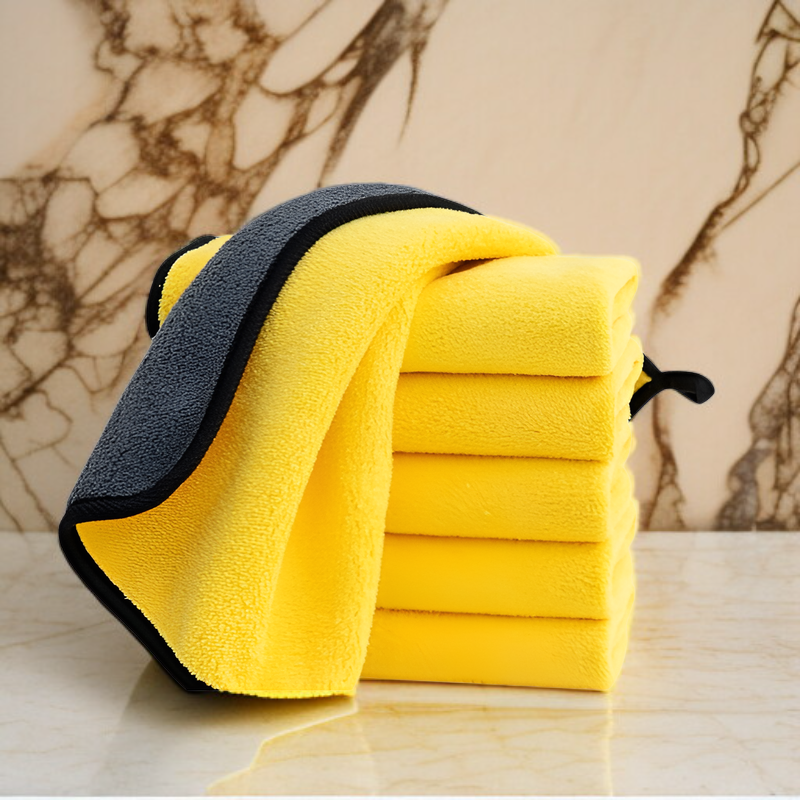 Microfiber Coral Fleece Car Wash Cloth