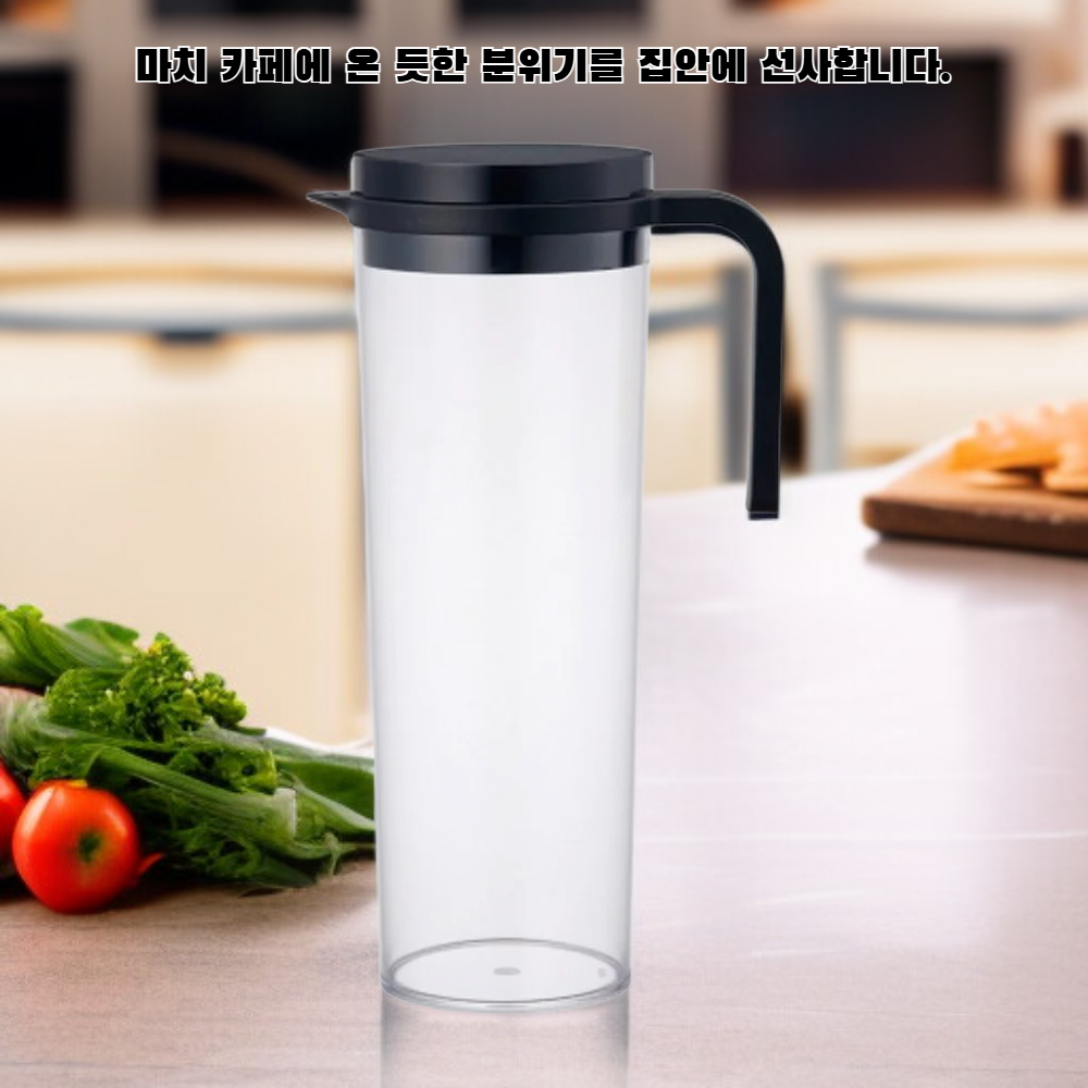 과일 꽃차 주전자