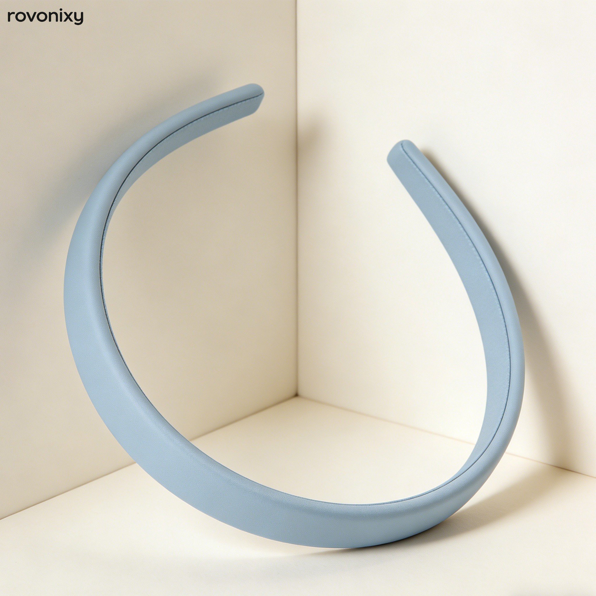 ที่คาดผมดีไซน์เรียบง่ายชุด 5 ชิ้น สีพื้น