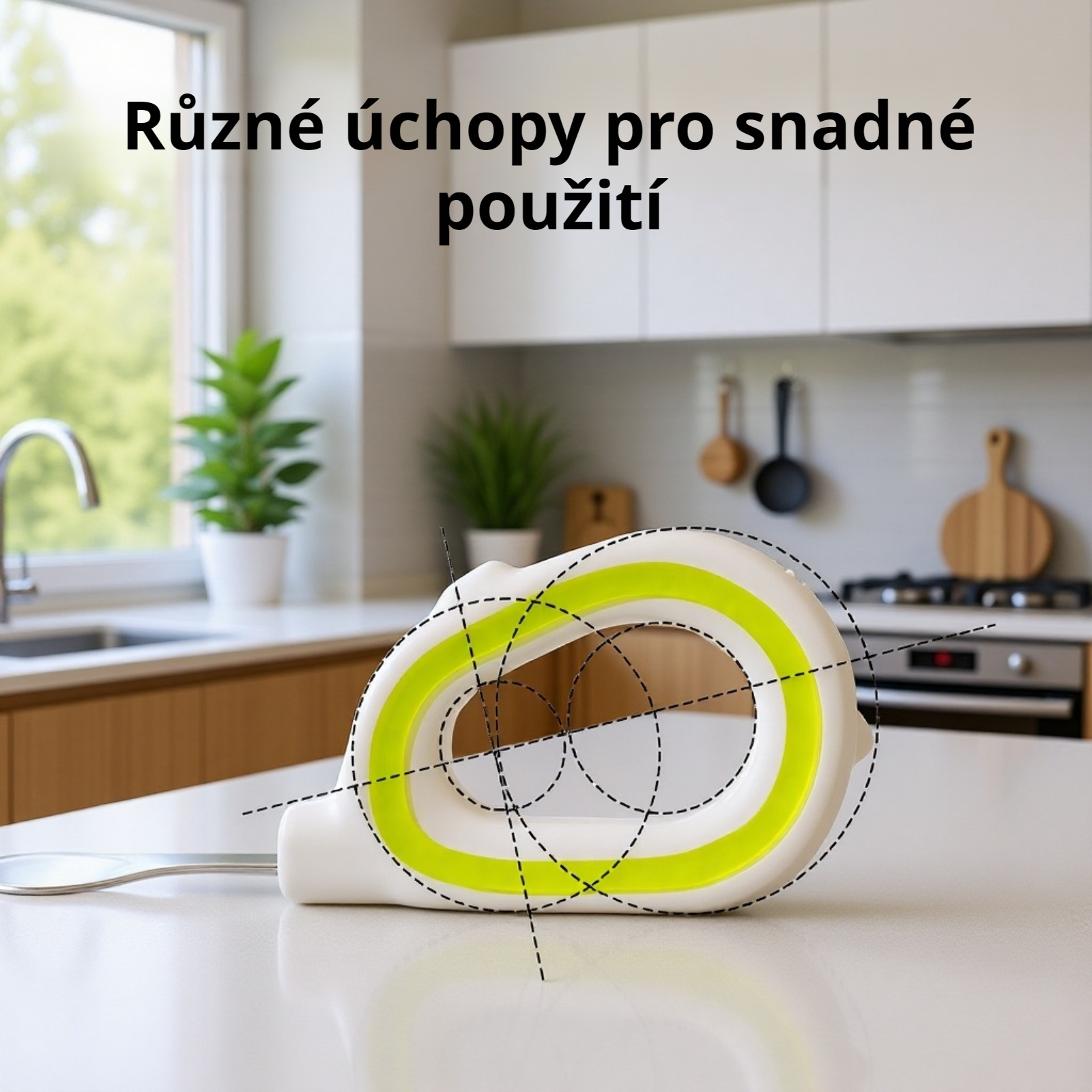 Ergonomické držení dětské lžíce