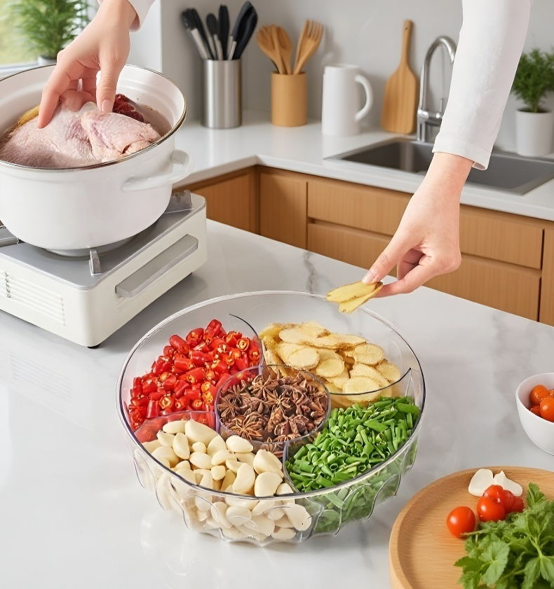 Recipiente doméstico para especias y condimentos