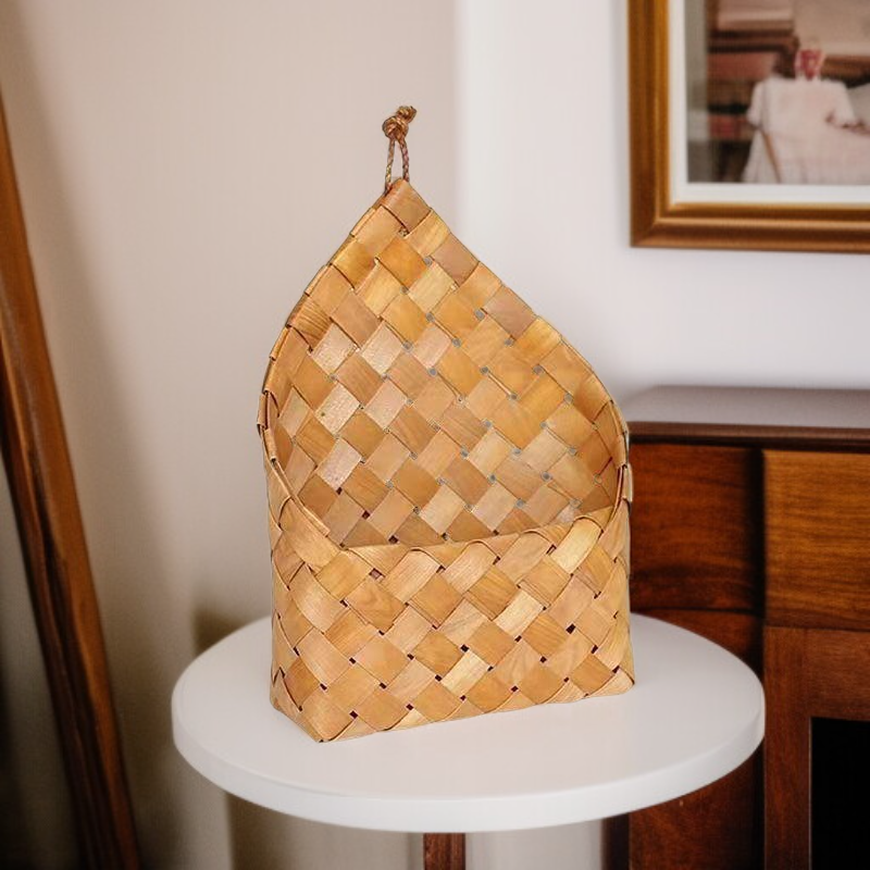 Wall Hanging Woven Basket