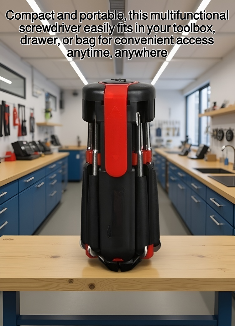 Eight in one multifunctional cross screwdriver full set