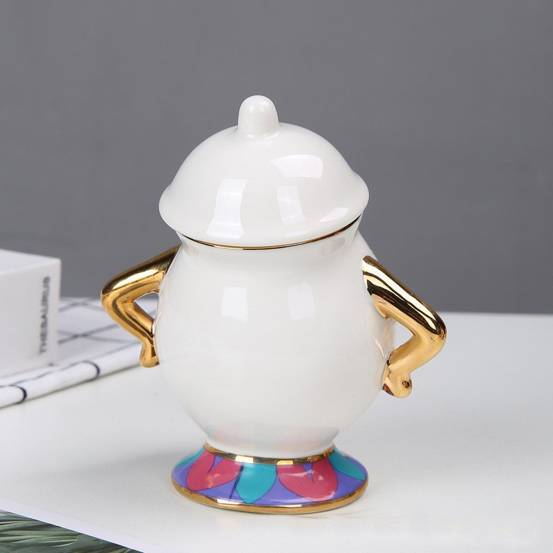 金メッキセラミックコーヒーカップ