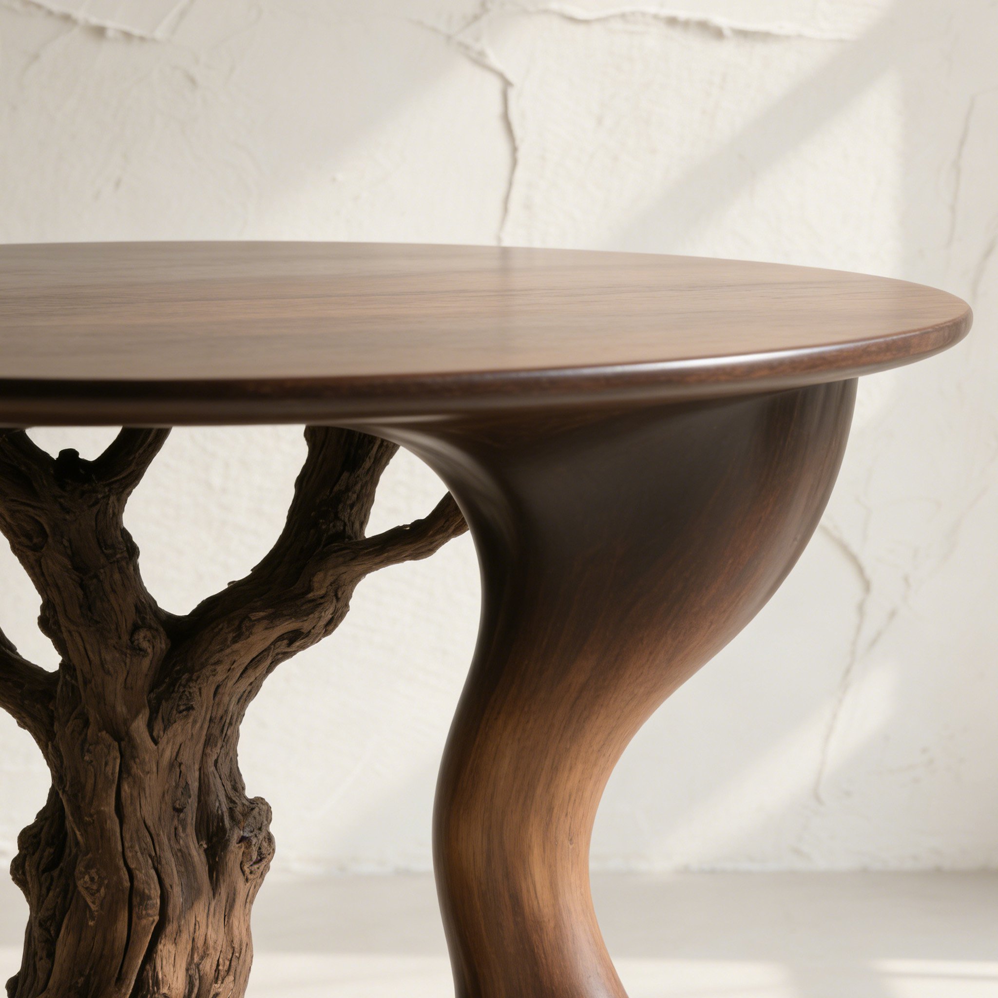 โต๊ะน้ำชาธรรมชาติสำหรับตกแต่งบ้าน