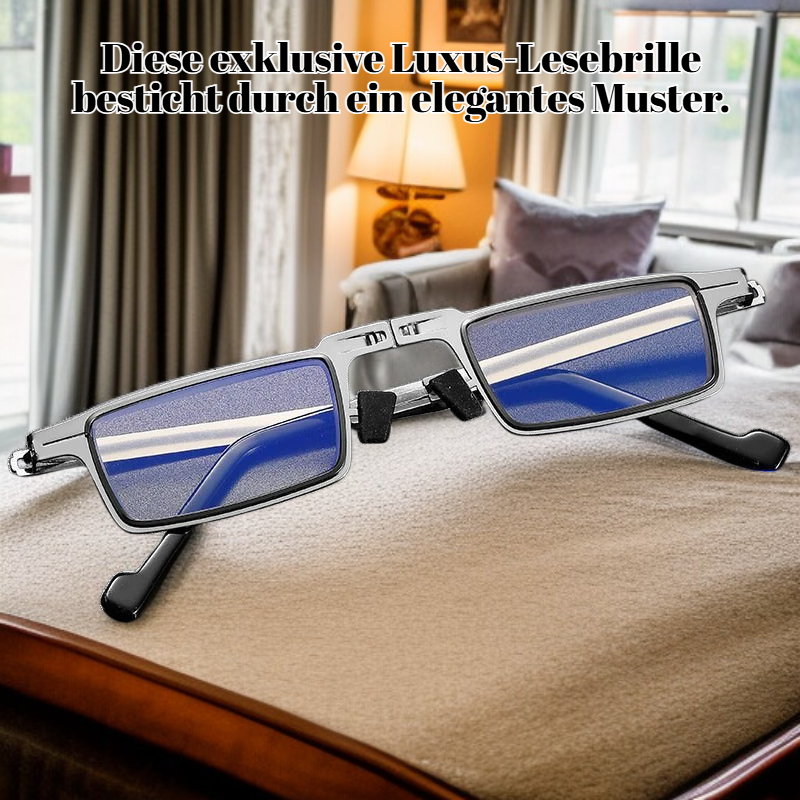 Luxus-Lesebrille mit elegantem Muster