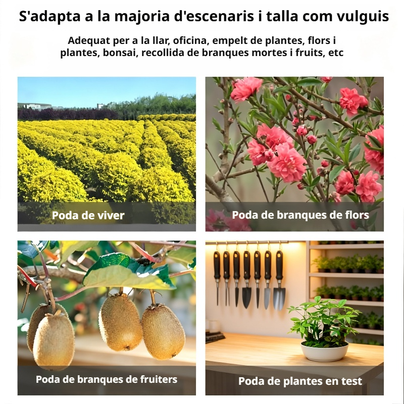 Tisores de poda de jardineria amb palanca