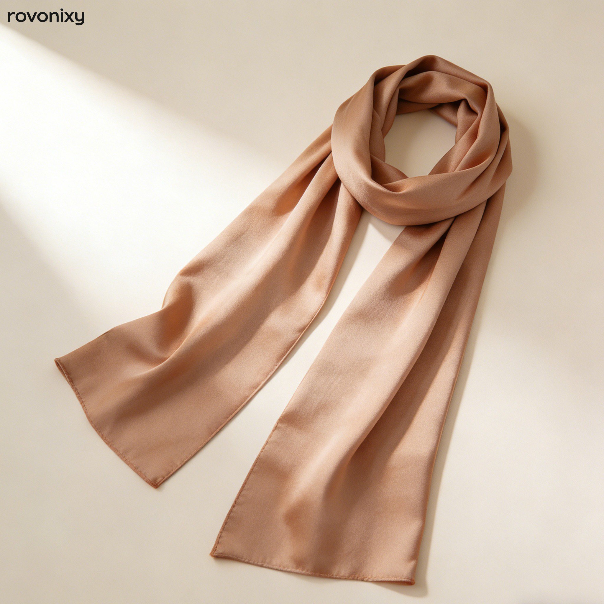 ผ้าพันคอผ้าไหมพรีเมี่ยม 5 ผืน