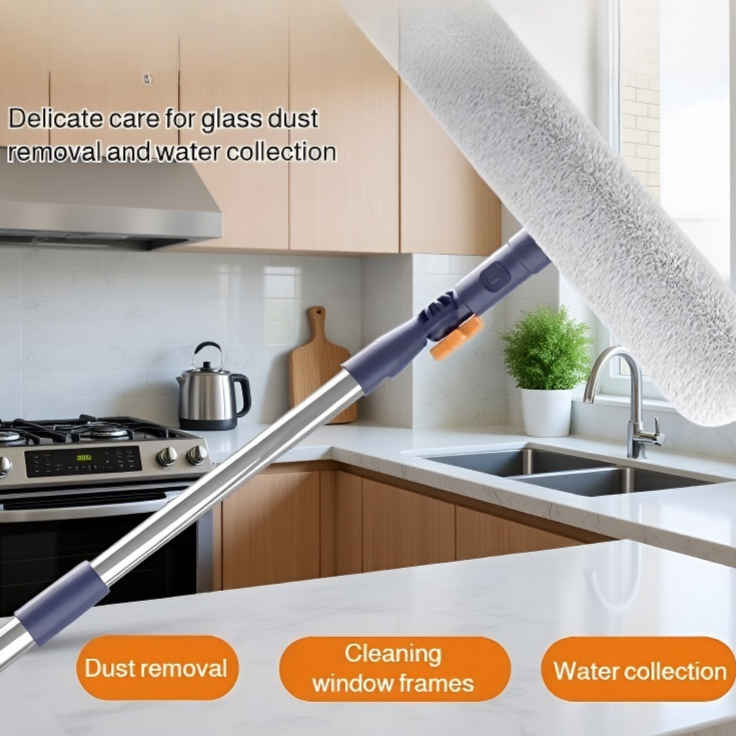 Multi-functional Telescopic Window Wiper