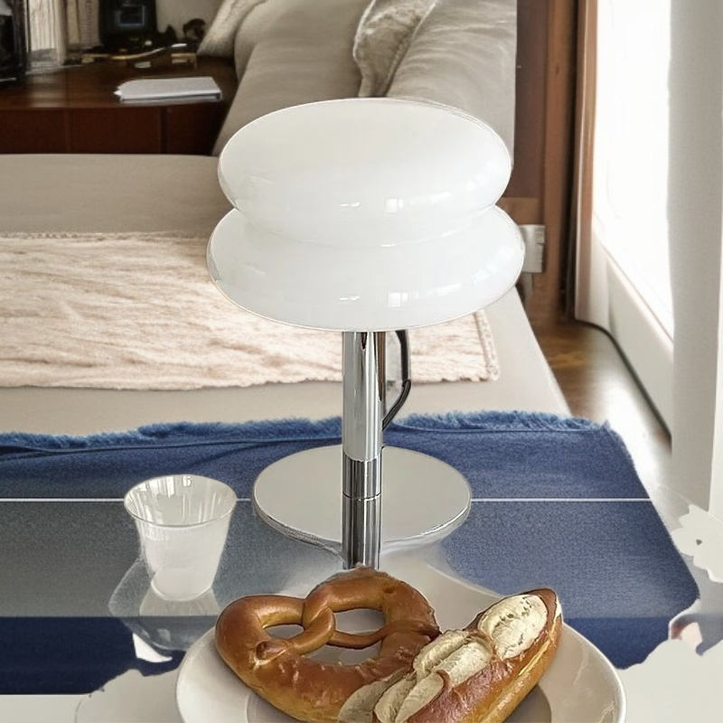  Lámpara de vidrio estilo nórdico Bauhaus para dormitorio y sala de estar 