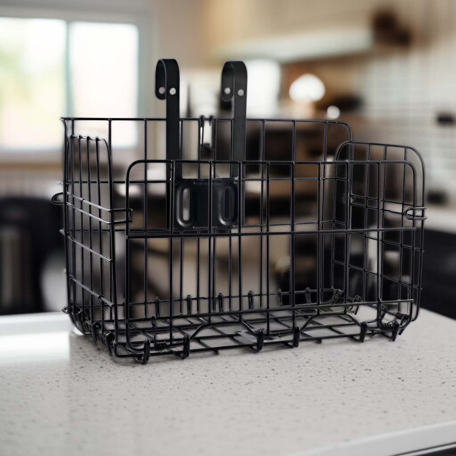 سلة أمامية مقاومة للصدأ للدراجات الجبلية