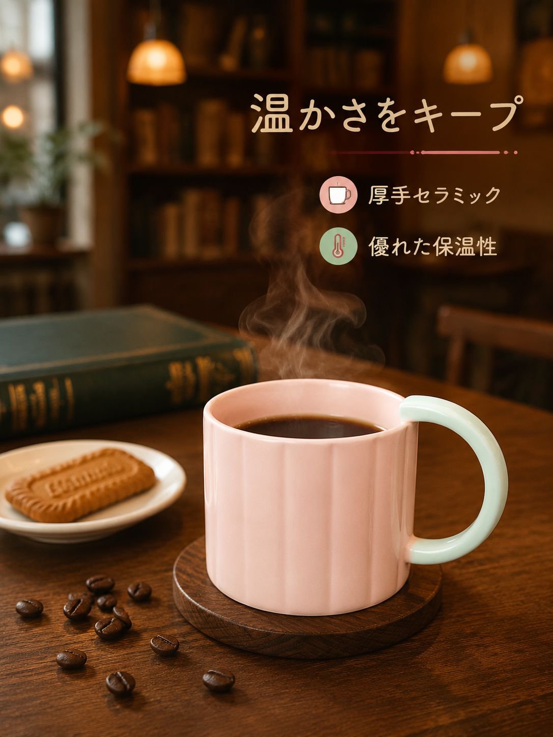 シンプルバイカラーマグカップ
