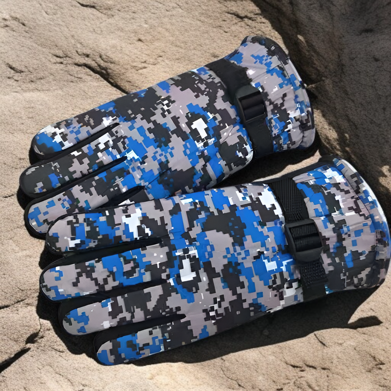 قفازات رجالية خارجية مقاومة للرياح للدراجات والتزحلق والتزلج